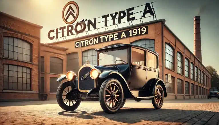 Citroën Type A: Den första massproducerade bilen i Europa